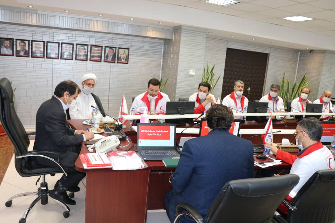 بازدید دبیرکل جمعیت از سازمان داوطلبان هلال‌احمر/گزارش تصویری